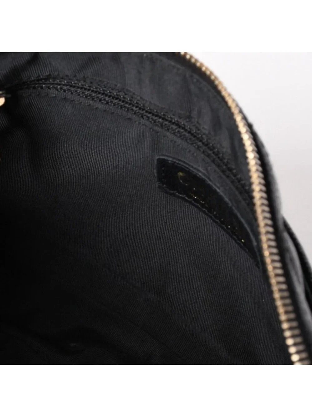 Chanel Chain Shoulder Bag Quilted Caviar Leather CC Logo Black Pouch